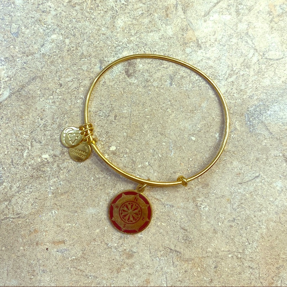 Alex and Ani Compass Bangle